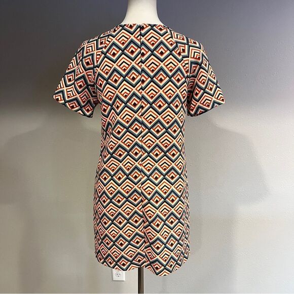 Everly short sleeve Geometric Patterned casual Dress size small - Picture 5 of 12